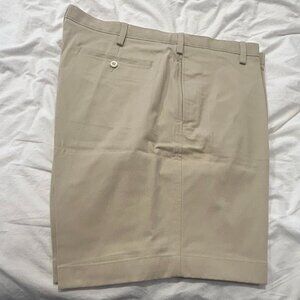 LANDS END CHINO SHORTS NWT